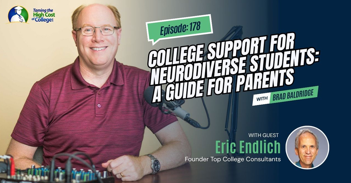 THCC Episode 178 - College Support for Neurodiverse Students: A Guide for Parents